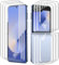 DoubCase Samsung Z Flip 6 Screen Protector 9 Pcs,Z Flip 6 Screen Protector Soft TPU 360° Bubble Free Full Pack [with Scratch Tool] Anti-Scratch Film Protector for Samsung Galaxy Z Flip 6 Clear