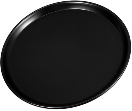 EXHUMKY Bandeja Crisper Antiadherente Para Horno De Plato Para Pizza Para Cocción Microondas Para Calentar y Conservar Alimentos