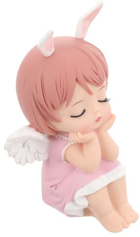 VINTORKY Lovely Angel Cake Decoration Für Kindergeburtstage Cartoon-tortenaufsatz Für Kreative Party-dekoration Geeignet Für Engel-themenfeiern Tisch Und Desktop-accessoire