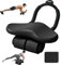Automatisches Rebound Bauchroller, Automatisches Rebound Ab Abdominal Übung Roller Wheel, Dreirädrig Bauchtrainer für Zuhause, mit Timer und LCD-Display, Rutschfest Leise für Zuhause, Büro