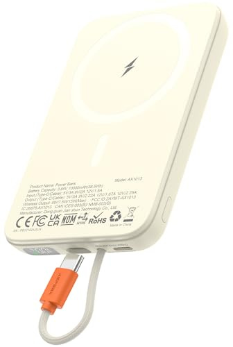 AsperX PD 22.5W 10000mAh Magnetische Powerbank für MagSafe