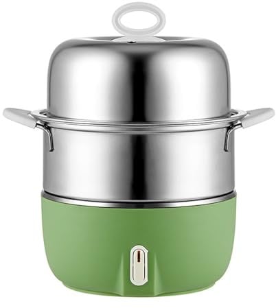 XYUERU Electric Egg Boiler, Automatic Steamer Multicooker Egg Cookers, Stainless Steel Electric Egg Cooker, Egg Cooker Multi Egg Cooker Breakfast Machine
