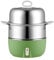 XYUERU Electric Egg Boiler, Automatic Steamer Multicooker Egg Cookers, Stainless Steel Electric Egg Cooker, Egg Cooker Multi Egg Cooker Breakfast Machine