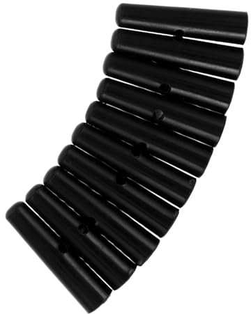 TOYANDONA Lot De 10 Embouts De Rechange En Plastique Pour Parasol De Terrasse Noirs Perles De Rechange Pour Parasol De Terrasse