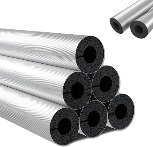 16~219mm Schaumstoff Schlauch Rohrisolierung, Flexibel Gummi-Isolierschlauch 10/15/20/30mm dick, Selbstklebendes Schaumisolierrohr, Kautschuk Insul-Tube für Warmwasser Rohre und Industrielle((ID)43MM