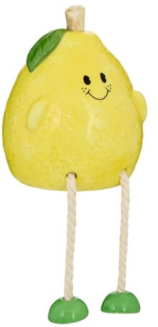 Atmosphera - Spardose Foodie Ananas 8,5x8,5x18 cm gelb - Modell C