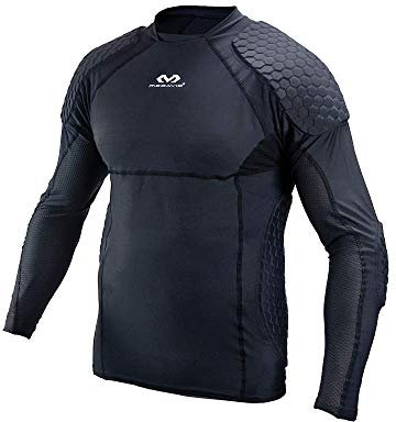 McDavid Unisex-Adult HEX Goalkeeper Shirt Extreme Torwart Fußball, Schwarz M