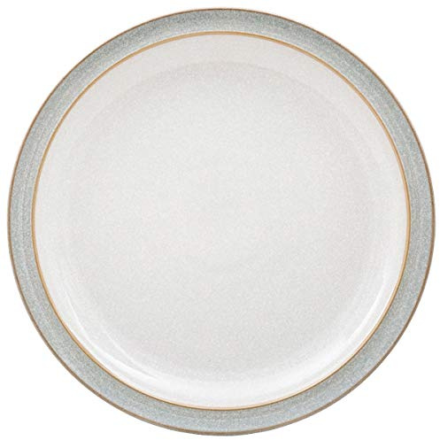 Denby Elements Ceramic Dinner Plate - Grey