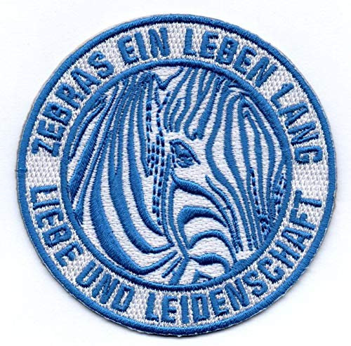 Zebras Aufnäher/Bügelbild/Stickbild/Iron on Patch /