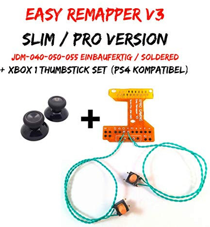 PS4 Remapper V3 Slim Pro Scuf Mod Kit + Xbox 1 Sticks Einbaufertig / Soldered