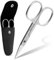 Socialic® Nagelschere inkl. Etui – Extra scharfe Nagelhautschere aus rostfreiem Edelstahl | Nail Scissors geeignet als Haut-, Fingernagel- und Fußnagelschere | perfekt für Maniküre und Pediküre