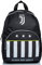 Juventus Zaino Scuola Materna Small, Bianco Nero, Best Match, Zainetto Mono Scomparto con Tasca Porta Borraccia, Scuola Materna
