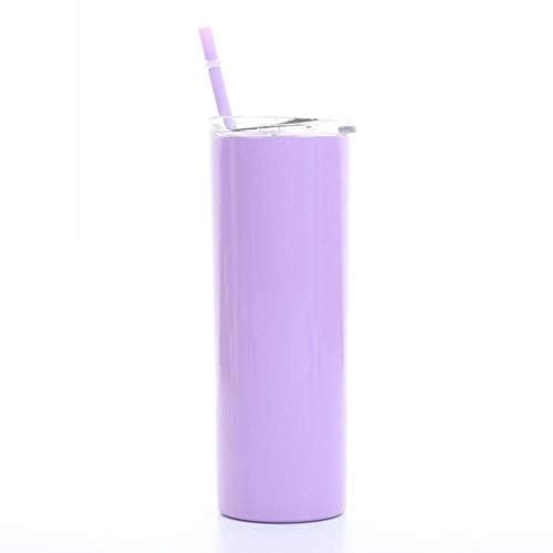 20oz Slim Tumblers with Lids and Straws Travel Stainless Steel Double Vacuum Insulated Unbreakable Cup for Coffee Cups and Mugs,6,Spain