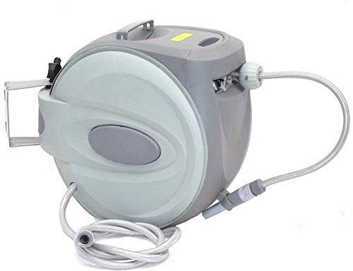 D&L AWZ 05026 Enrouleur automatique pour tuyau d'arrosage 20 m