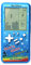 CZT Neue Farbschale Großbild Retro Backstein Spielkonsole Kleiner Körper Großbildschirm Eingebaute 23 Spiele mit 2 AA-Batterien (Nicht im Lieferumfang enthalten) Reisen im Freien drinnen (Blau)