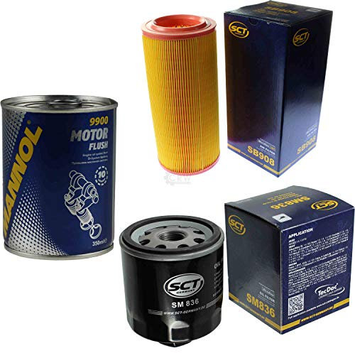 QR-Parts Set 85452539 9900 SB 908 SM 836 Original SCT Inspektionspaket Filter + Motor Flush Motorspülung 11583412