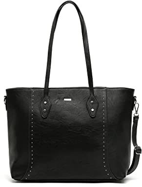 MISAKO Balando Shopper-Tasche mit Schultergurt Damen - Balando Schwarz 30 X 43 X 14 cm