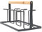 Cabilock Metal Glasses Drying Rack Tray for Cups Mugs Drying Holder Glass Stand for Drainer Bottle Glasses Cups Style Draining Stemware Freestanding Water Cup Tabletop Storage