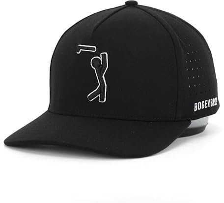 Bogey Bros Lustige Golfmützen – Neuartige Golfmütze für Golf & Sport, atmungsaktive Golf-Snapback-Hüte für Damen und Herren