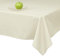 unendlich schoen - Mitteldecke aus 100% Baumwolle im Leinen-Look, Tischdecke robust aus glatt fallendem Stoff in Bester Qualität und modernem Design (100 x 100 cm, beige Peican)