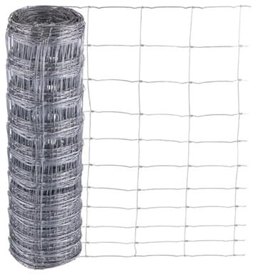 Garmix Wildzaun Weidezaun Gartenzaun Forstzaun 50m (80/6/15)