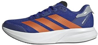 adidas Duramo Speed 2 Running Shoes, Zapatillas para Correr Hombre, Lucid Blue/Impact Orange/halo Silver, 44 EU