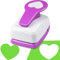 Herz-Papierstanzer, Papierstanzer zum Basteln, 5,1 cm Herzlocher, Herzstanzer für Papierbastelarbeiten, Herzförmiger Locher, großer Herzlocher, Scrapbooking-Stanzer