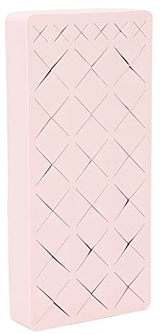 Verdant Touch Lipstick Holder Silicone Lipstick Holder, 24 Slots Makeup Display Case for Lipstick Organizer, Makeup Brush Holder, Cosmetic Display Cases, Pink Oil