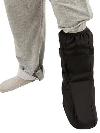 Couvre-chaussures médicales - Bottes de fracture Air Cam Walker - Imperméables - Bottes orthopédiques médicales pour pied cassé, entorse à la cheville (M)