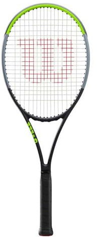 Wilson Blade 98 16X19 V7.0 Tns Rkt besaitet 305g Tennisschläger Schwarz - Hellgrün Griffstärke 2