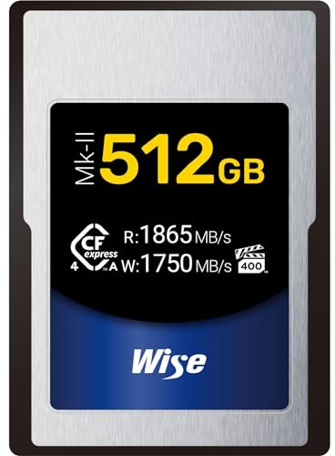 Wise CFexpress 4.0 Type A Mk-II 512GB WI-CFX4-A512M2