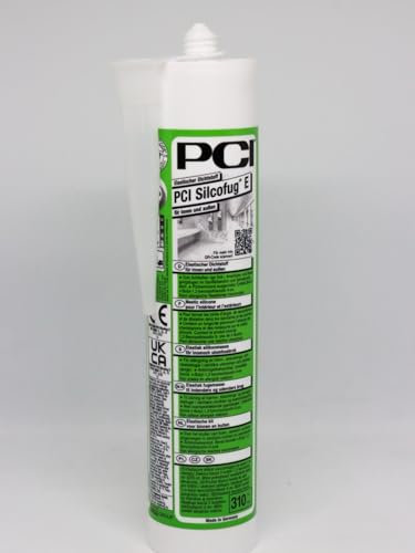 PCI Silcofug E 310 ml 58 Mahagoni Silicon Sanitärsilicon Bausilicon Silikon Bad Dusche Balkon Terrasse Wohnung Sika