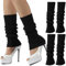 NJCXOLA 2 paia di Scaldamuscoli Donna Lana, Scaldamuscoli Danza, Manicotti Donna Leg Warmers, morbidi, elastici, lunghi, per l'inverno quando fa freddo