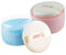 ADOCARN 2 Stücke Boxen Box für Körperpuder Hersteller flauschiges Puffetui Registrierung Bausatz Abs babymilchpulverbehälter milk powder container Puderquaste Fall Talkumpuder Schwamm