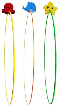 Nybhyjka de Deportes de Agua a través de Anillos, natación submarina a través de Anillos | 3X Juguetes Divertidos de Piscina - Anillos flotantes de Alta Estabilidad Aros de natación para niños