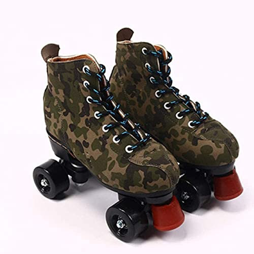 YYingYYue Sportliche Rollschuhe, Bequeme Und Atmungsaktive Zweireihige Schlittschuhe Für Mädchen Und Jungen,B,37