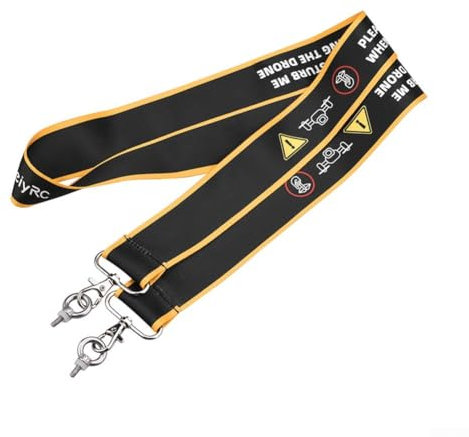 HpLive für DJI RC 2 Fernbedienung Lanyard Halsschlaufe Komfortabler Tragegurt für Mini 3 Pro für Mavic 3 Classic Zubehör Einstellbar Stoff