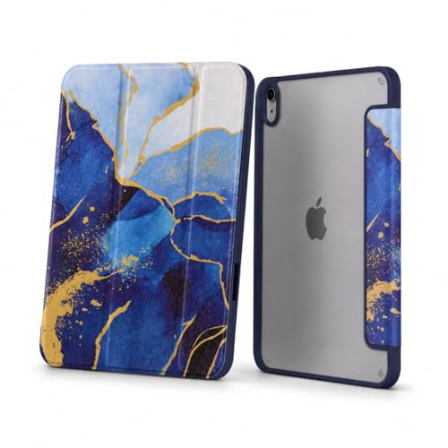 TechDealsUK Blue Marble Case for iPad (A16) 11th Generation 11 Inch 2025 / iPad 10th Generation 10.9 Inch 2022 - Slim Stand Cover with Soft TPU Edges - Supports Auto Wake/Sleep