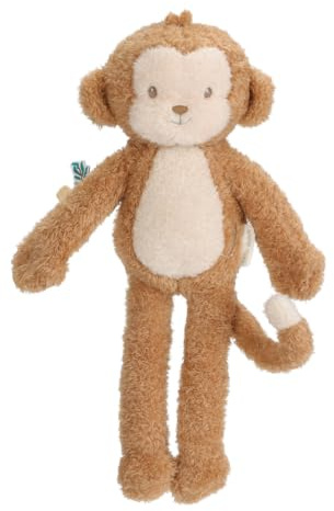 Little Dutch Stofftier AFFE (34 cm) Plüschtier Kuscheltier - für Babys und Kleinkinder ab der Geburt Unisex - Safari Friends