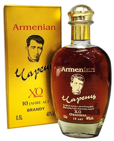 Armenischer Brandy Charents, 10 Jahre gereift, 0,5L