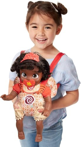 Disney Princess Moana Baby Doll with Carrier Set