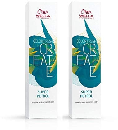 2 er Pack Color Fresh Create direktziehende Tönung Super Petrol 60 ml
