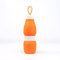 Jumble and Co Whippy Collapsible Silicone 520ml Bottle - Burnt Out Orange
