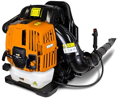FEIDER FSDT75 - Laubsauger Benzin 75.6cm³ 310km/h 1120M³/H Akku - Laubgebläse mit Rückengeschirr - Laubpuster mit 4-Takt Motor - Akkulaubsauger Elektrisch - Professionelles Gartenwerkzeug