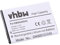 vhbw Akku kompatibel mit Samsung GT-S5800 Galaxy 3, GT-S8530 Wave II, SCH-F859, SCH-I400 Handy Smartphone Telefon (1200mAh, 3,7V, Li-Ion)