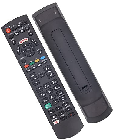 Riry Reemplazar el Mando Universal TV panasonic Compatible con Todos los televisores Inteligentes LCD LED de Panasonic