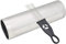 Towwoo Guiro de Acero Inoxidable, Metal Guiro, Herramienta De Entrenamiento De Instrumento de Percusion Latina, Con Raspador Para Conciertos, Actuaciones, Principiantes (12“x 4”)