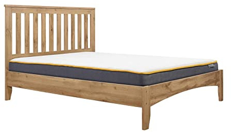 Birlea Oak Small Double Bed Frame 4FT Bedstead Hampstead Traditional Design