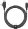 Native Union Belt Cable Duo Pro 240W – 8ft Ultra-Strong Braided Universal Charging Cable – Made with Recycled Materials – 2-in-1 MFi Certified Connectors for Lightning & Type-C Devices (Cosmos)