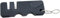 1Pc Black Multipurpose Pocket Whetstone Carbide Ceramic Keychain Fish Knife Sharpeners Chef Sharpener Kitchen Knives Accessories Sharpening Tool, Knife Sharpeners